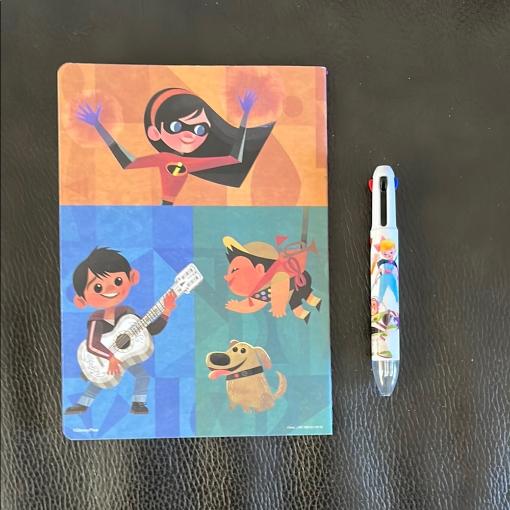 Pixar Character Notebook and Pen Set - Picture 3 of 10